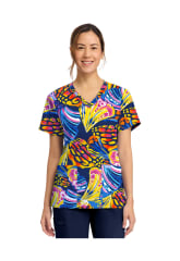 POLERA MUJER CHEROKEE PRINTS CK856 WNIT