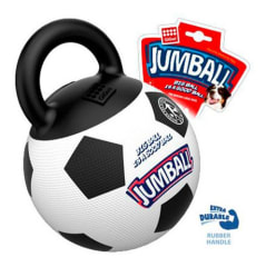 Jumball Pelota de fútbol con mango de goma