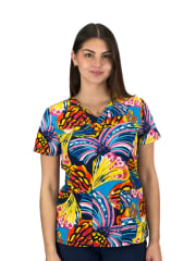 POLERA MUJER CHEROKEE PRINTS CK856 WNIT