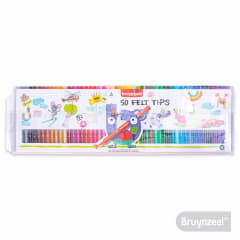 Marcadores 50 Colores BRUYNZEEL