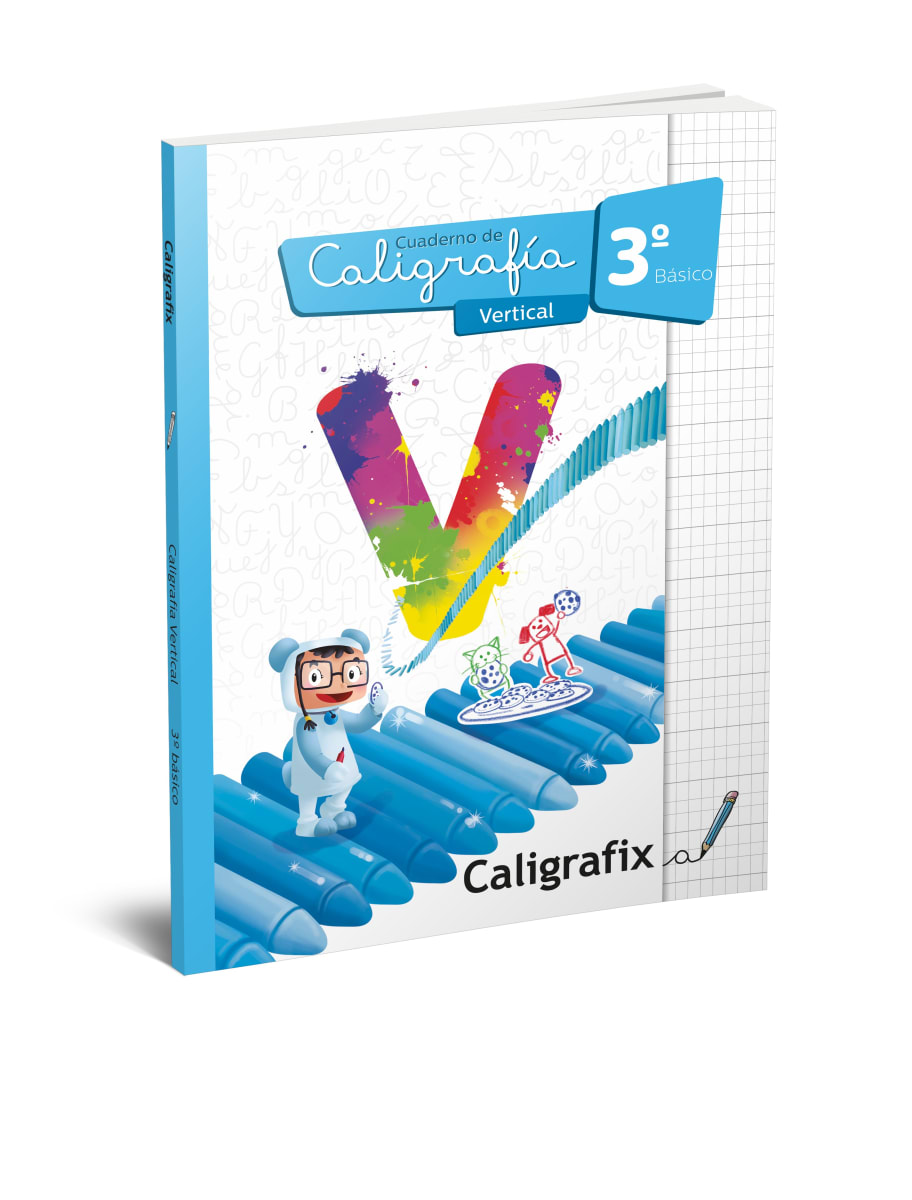 Caligrafía vertical - 3º Básico | Aldo Carla