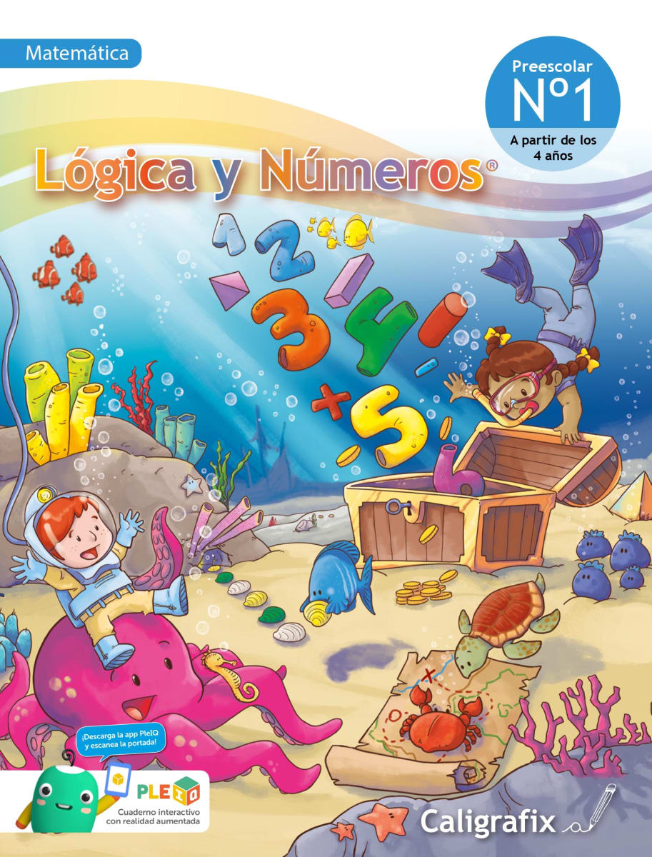 Lógica y Números Nº1 – Pre-kinder | Aldo Carla