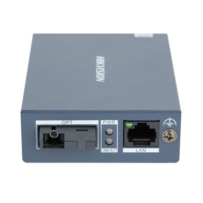 Receptor de Fibra Gigabit Monomodo SC 20km Hikvision1