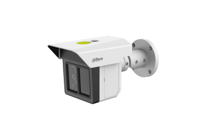 Cámara IP DAHUA Triple Sight para perímetros. 3 Lentes de 2MP C/U. IR100M. Wizmind. IK101