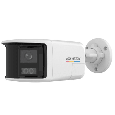 CAMARA IP HIKVISION 6MP 6MP Baliza Red-Blue Alarm Panoramica audio bidirecional1