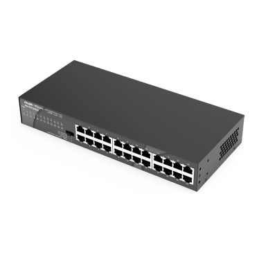 Switch no admin 24 puertos 10/100/1000Mbps. RUIJIE REYEE1
