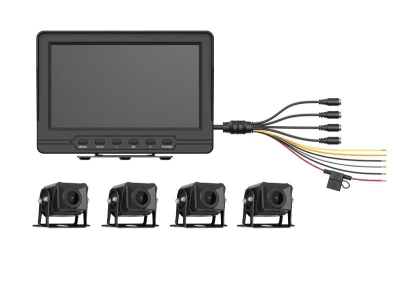 KIT DVR Movil 4Ch con Monitor y 4 Camaras 1080P HIKVISION1