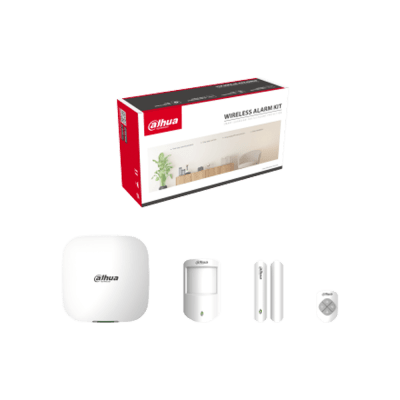 Kit Alarmas Dahua Red/Wifi/3G/4G Inc Sensor Magnetico y Llavero