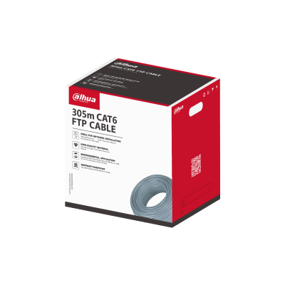CABLE FTP CAT6 305M 100% COB DAHUA
