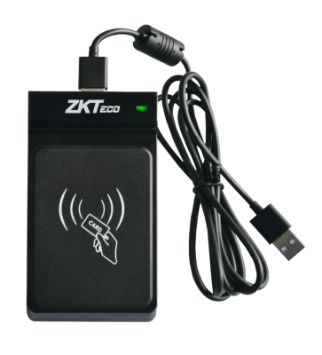 ENROLADOR USB DE TARJETA RFID IC 13.56MHZ ZKTECO1