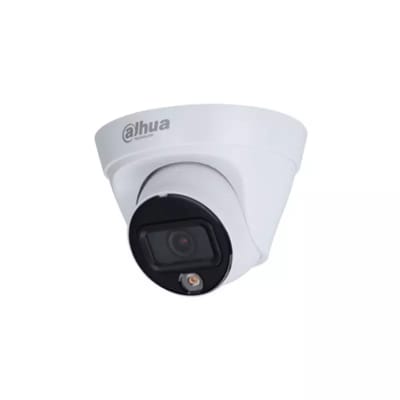 CÁMARA IP DAHUA 4MP DOMO FULL COLOR LED 15M C/MIC POE IP671