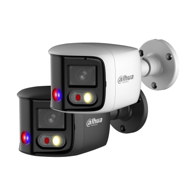 Camara Bullet IP Panoramica Dahua 2x4MP TiOC 12v POE IP671