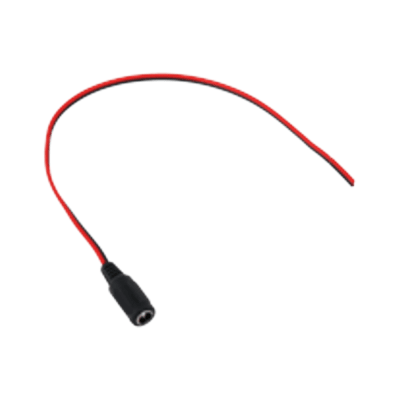 BOLSA DE 10 CABLES DE ALIMENTACIÓN CC HEMBRA DAHUA. COLOR R1