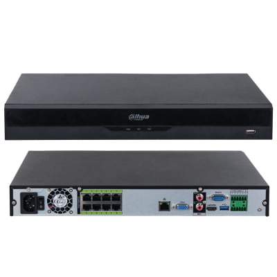 NVR 16CH 2HDD 8 POE con IA DAHUA