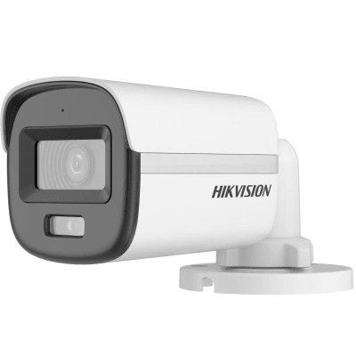 CAMARA COLORVU SMART DUAL LIGHT 20M 2MP C/MIC 2.8MM IP67 PL HIKVISION