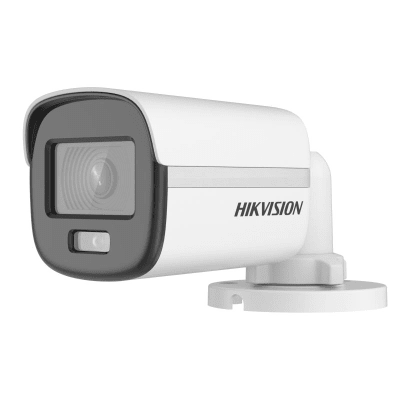 CAMARA BULLET TVI Hikvision 2MP 1080P 2.8MM LUZ BLANCA 20M IP67 COLORVU