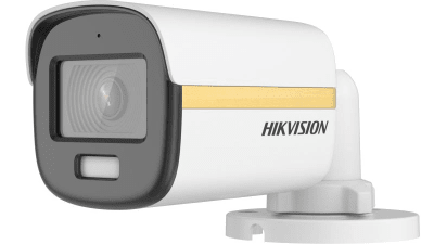 CAMARA BULLET TVI Hikvision 2MP Luz 20M ColorVu Con Mic1