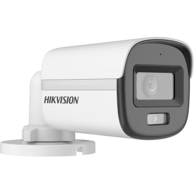 CAMARA BULLET TVI Hikvision 3K 4.6MP COLORVU DUAL LIGHT 20M 2.8MM MIC