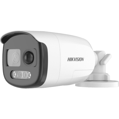 CAMARA BULLET TVI Hikvision 2MP 1080P 3.6MM IP67 PIR ALARMA SIRENA COLORVU1