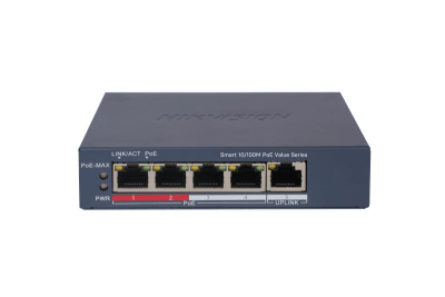 Switch 4FE PoE Smart Hikvision1