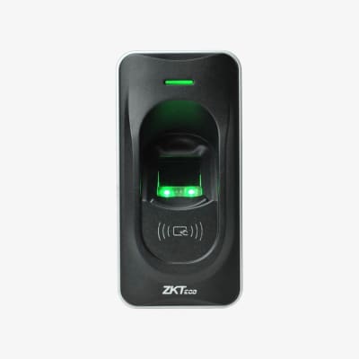 LECTOR BIOMETRICO ESCLAVO HUELLA / TARJETA RFID 13.56MHZ INST SOB ZKTECO1