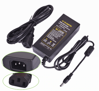 FUENTE 12V 5A CON CABLE PODER