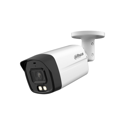 Cámara Dahua HDCVI Bala 8MP 4K 3.6mm 40M LED Full-Color Audio IP67