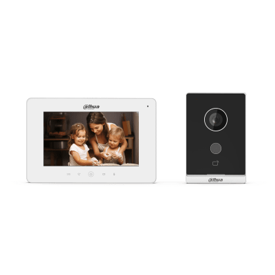 KIT VIDEOPORTERO DAHUA IP WiFi Unidad externa, unidad interna y transformadores1