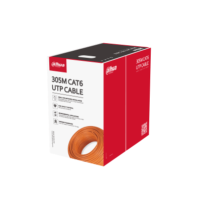 Cable Utp CAT6E CCA 305M 23AGW DAHUA NARANJO