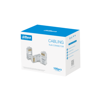 CONECTOR RJ45 DAHUA CAT5 CAJA X100