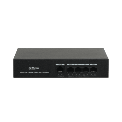 SWITCH  POE DAHUA 4CH 36W1