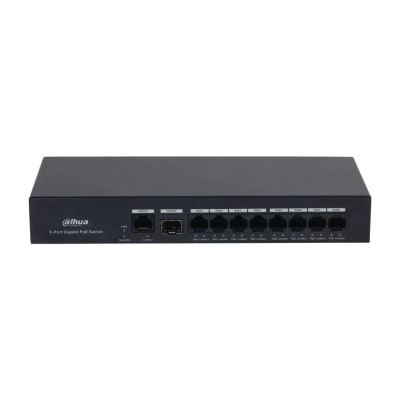 Switch Gigabit de 10 Puertos con 8 Puertos PoE DAHUA