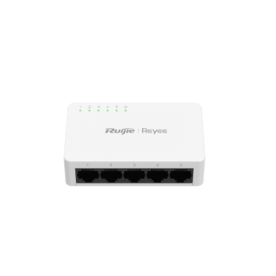 Switch REYEE No Administrable 5 Puertos 10/100 Mbps.