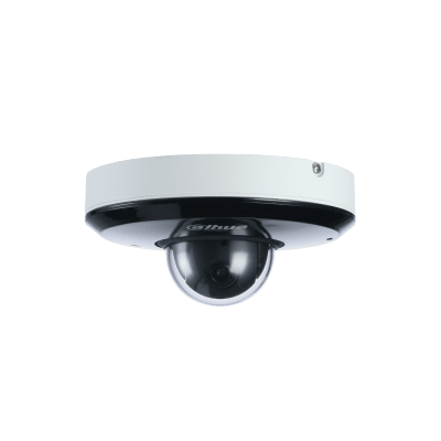 CÁMARA IP DAHUA PTZ con inteligencia artificial 4MP 4X IR 15m Slot MicroSD IP66 IK081
