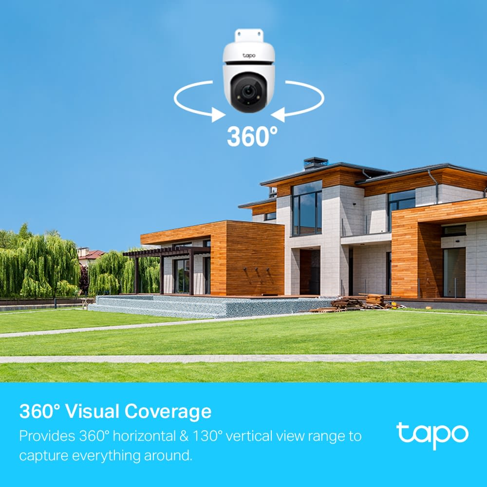 CAMARA IP TPLINK PT 1080P EXTERIOR AI IR30M4