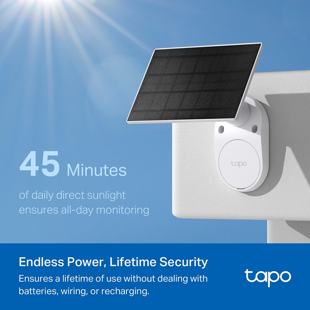 Kit de Cámara IP WiFi 3MP TPLINK CON PANEL SOLAR IP659