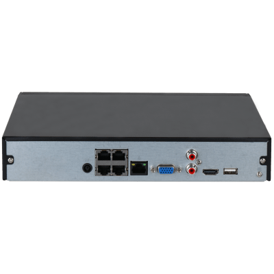 NVR 4Ch POE Dahua. 4K SMD PLUS. Audio In/Out. Alar2