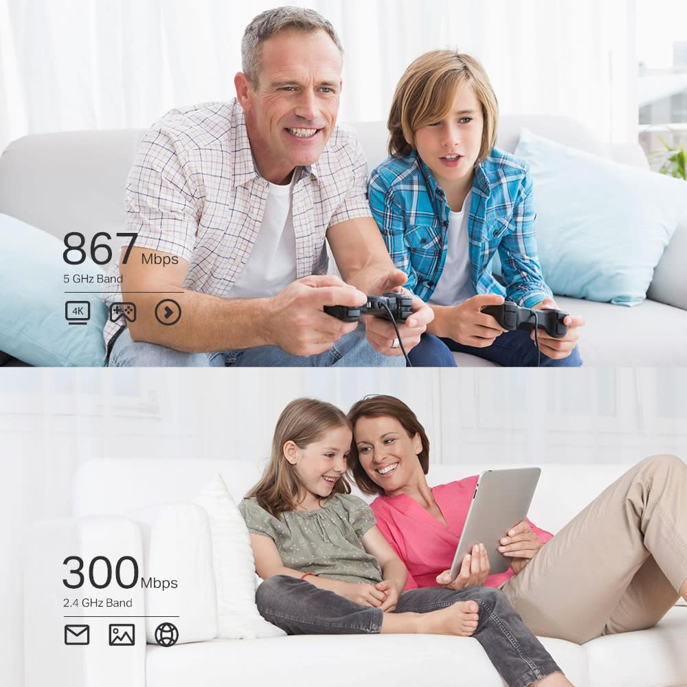 Adaptador PCI Express WiFi Banda Dual AC1200 - TP-Link3