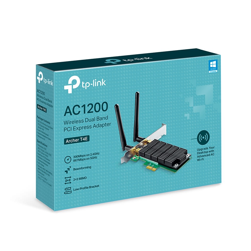 Adaptador PCI Express WiFi Banda Dual AC1200 - TP-Link1
