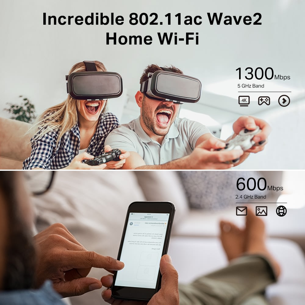 Router Inalámbrico de Doble Banda AC1900 MU-MIMO TP-LINK2