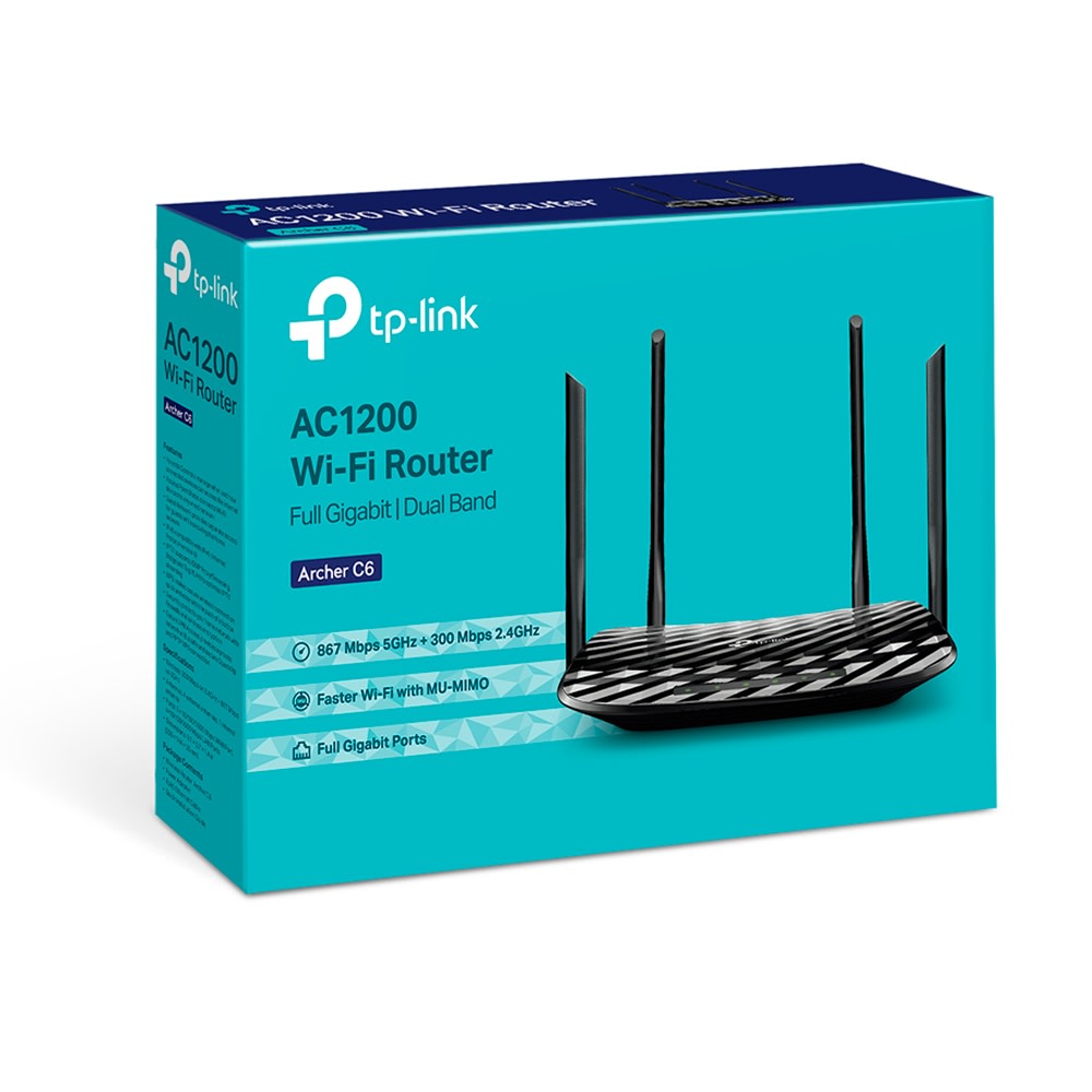 Router Inalámbrico AC1200 MU-MIMO Gigabit TPLINK1