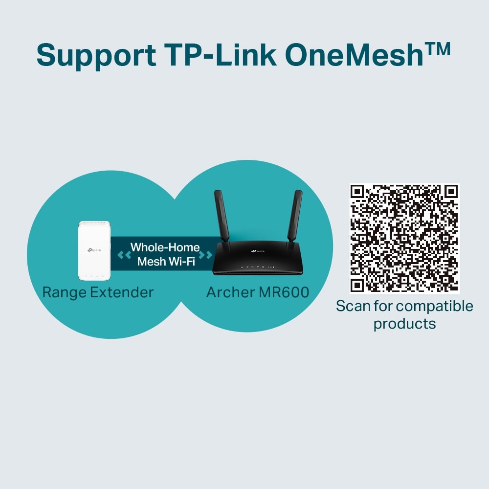 Router TP-Link Archer MR600 Gigabit 4G+ Cat6 AC12003