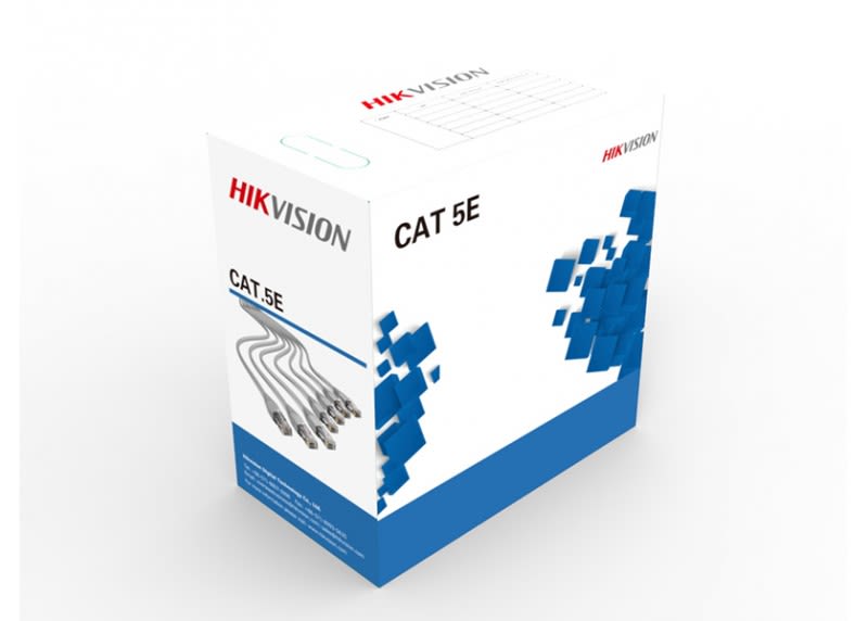 Cable Utp Cat.5e 305mt.100% COB INT UNIFILAR HIKVISION2