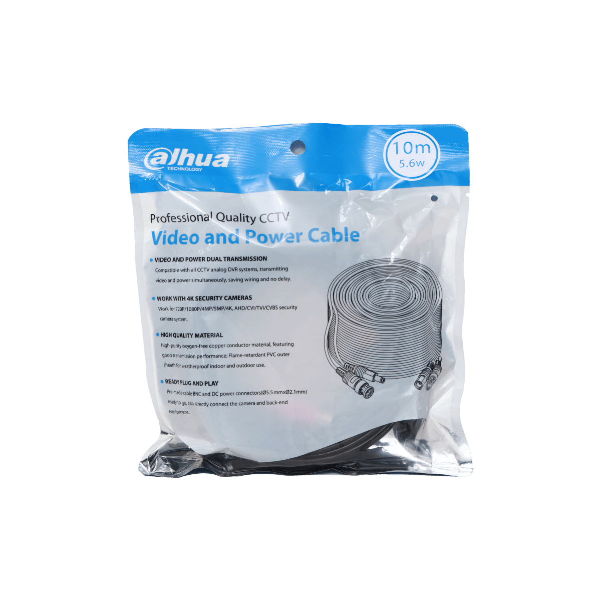Cable Video Poder 10M 4K DAHUA 0