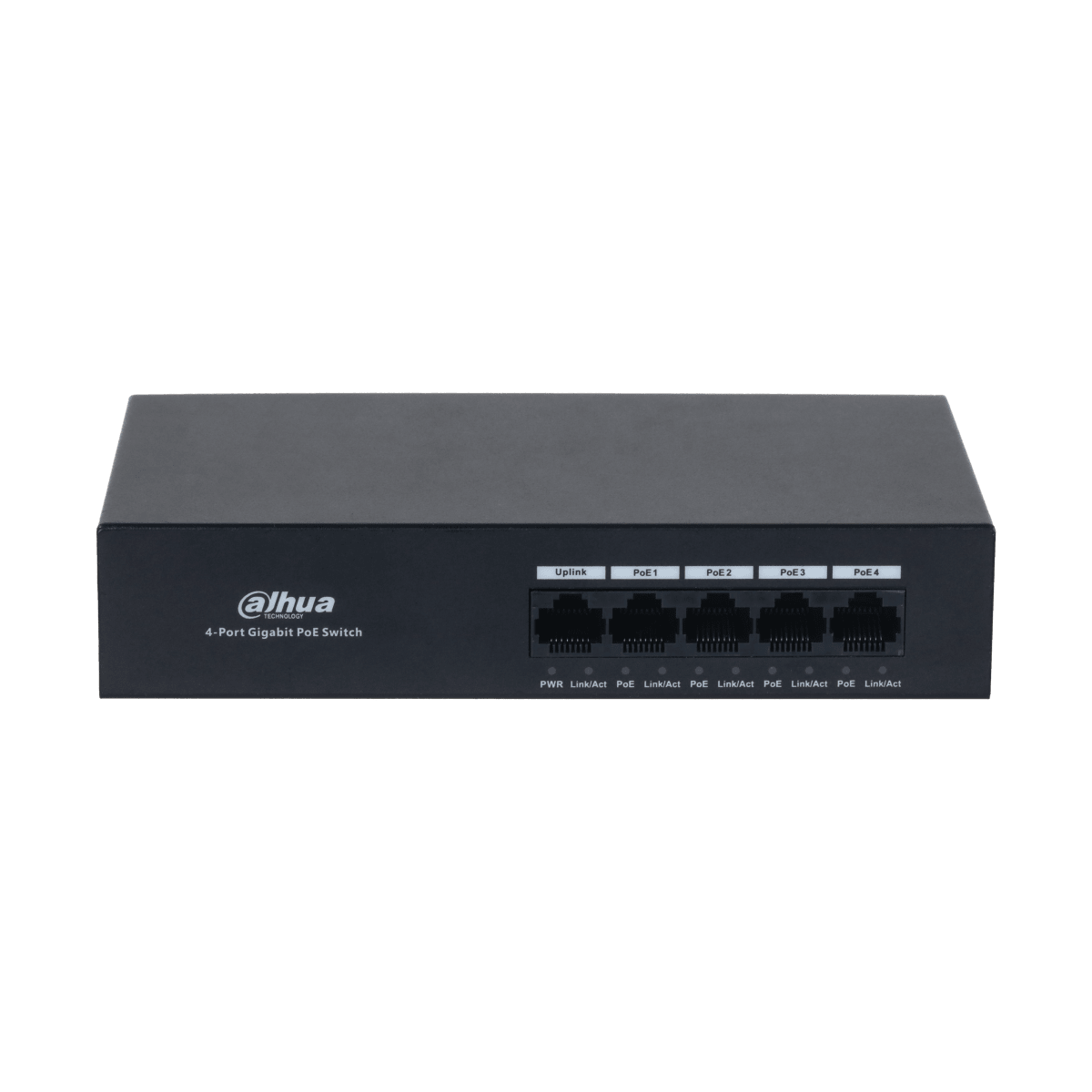 SWITCH POE DAHUA GIGABIT 4 PUERTOS 36W2