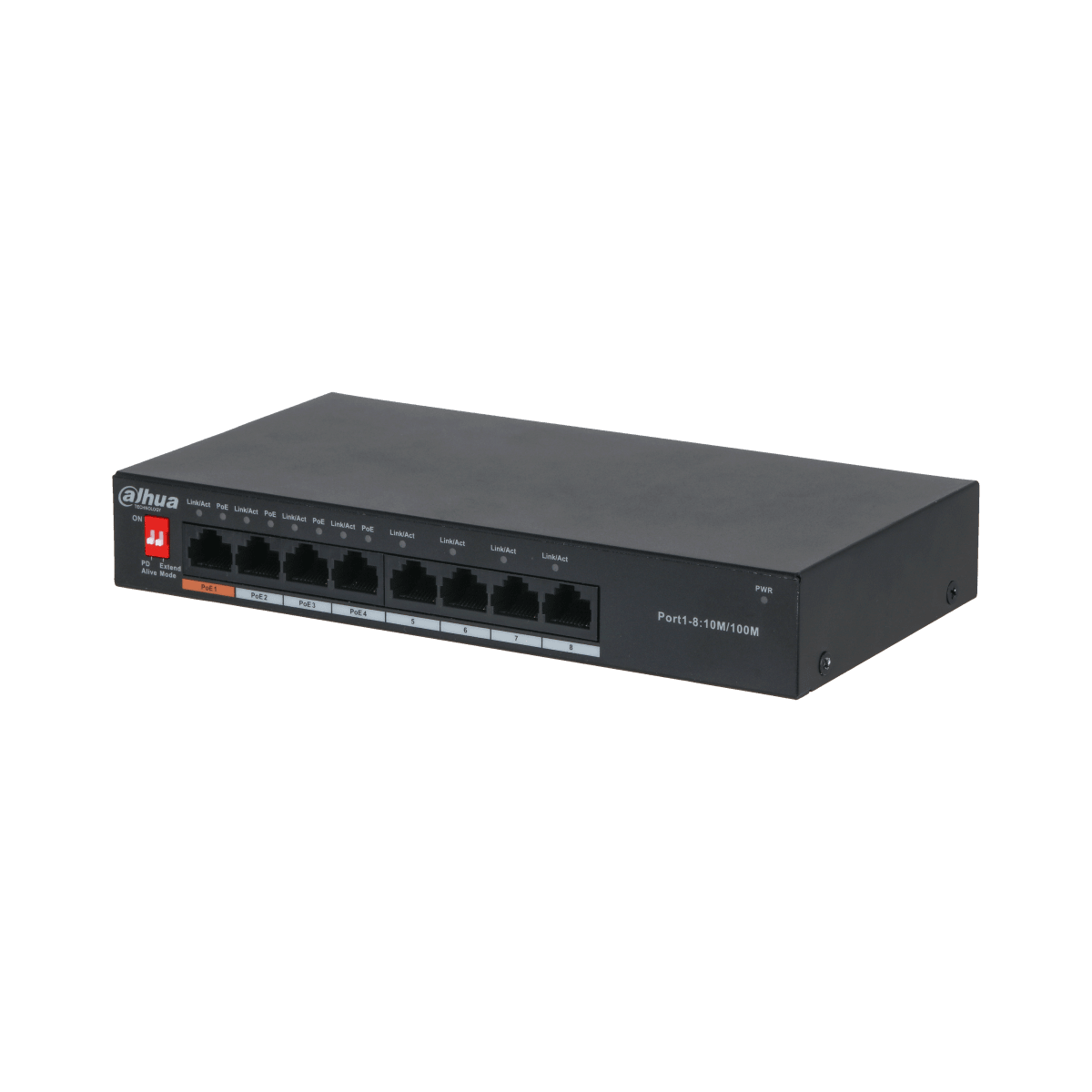 SWITCH  8CH C/4 POE 60W DAHUA 0