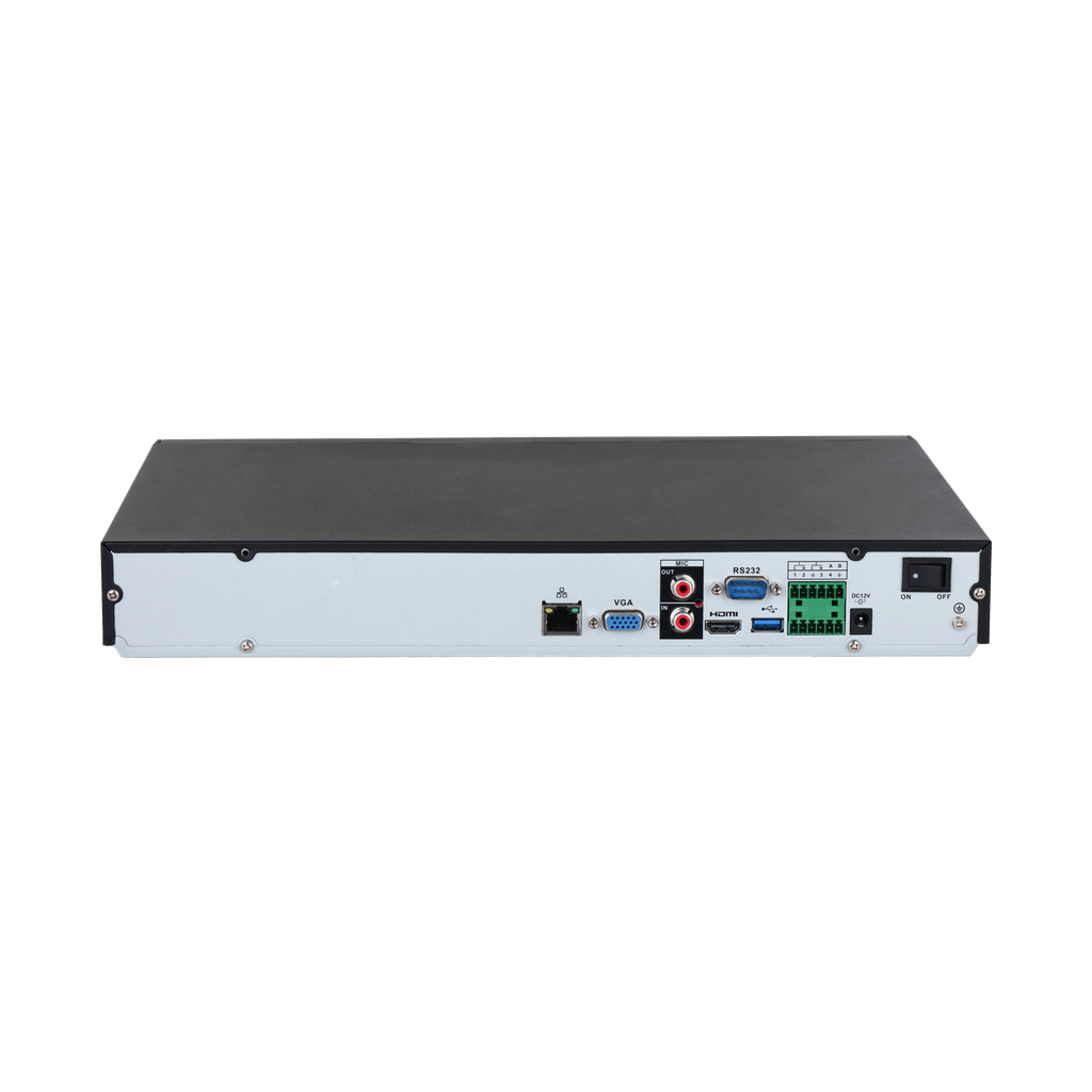 NVR Dahua 8CH 2HDD IA Perimetral protecction ANPR, FD, FR1