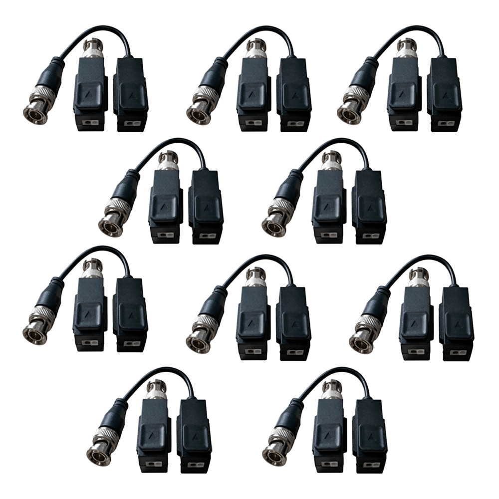 BALUN HIKVISION PACK X10 1