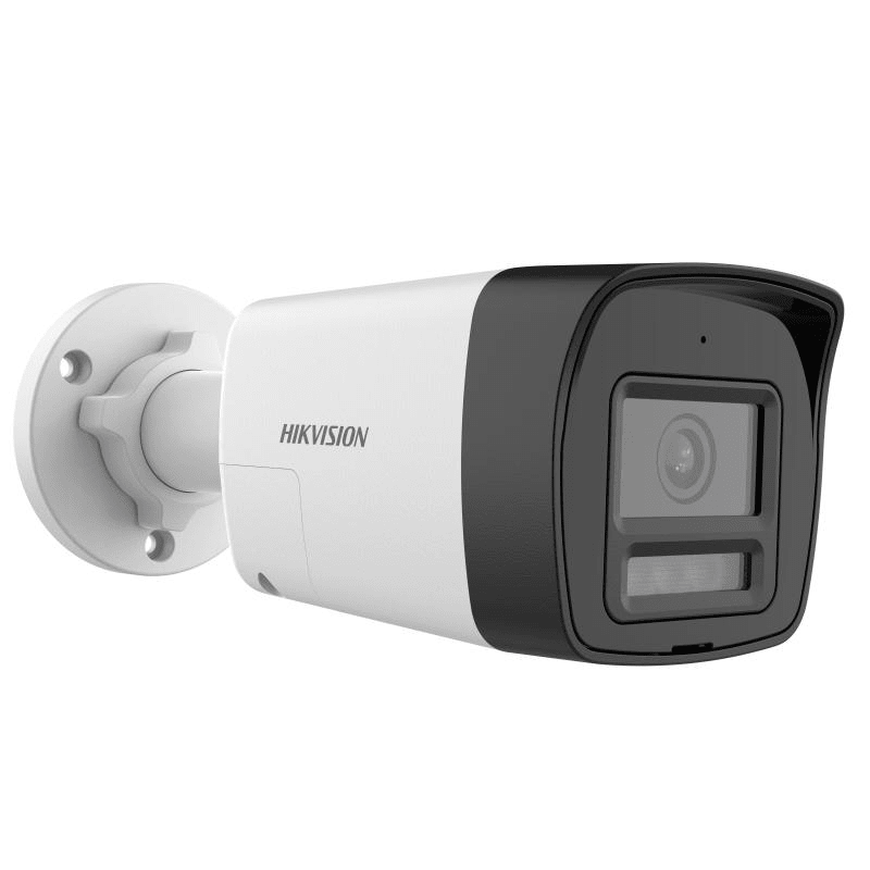 HIKVISION CAMARA HDTVI 2MP 1080P 2.8MM SMART HYBRID LIGHT C/MIC SIRENA AUDIO BIDIRECIONAL 1