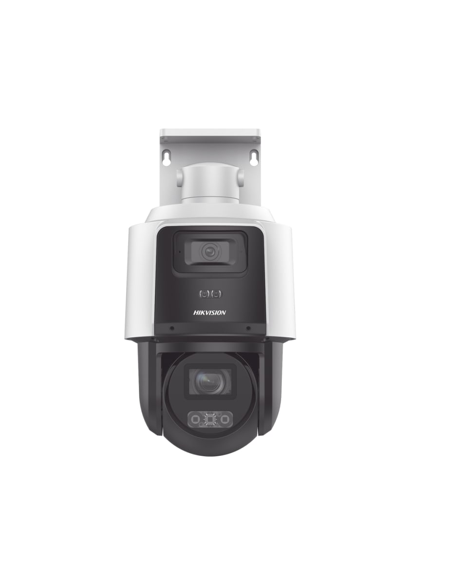 Camara hikvision dual lente 4mp+4mp POE TANDEMVU 2.8MM 0